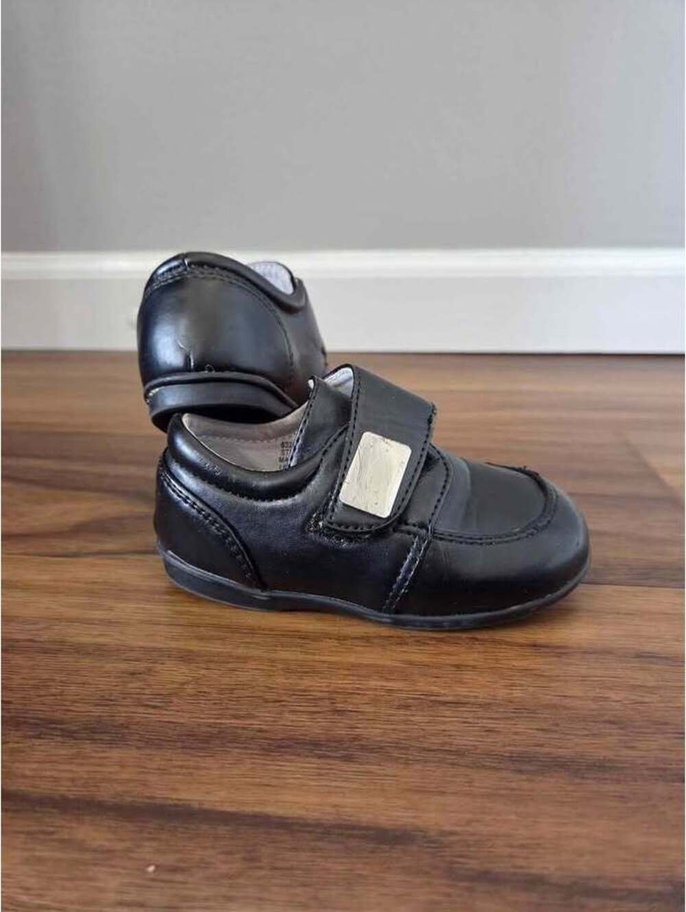 Black Dress Shoes Baby Toddler size 5